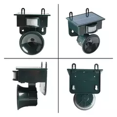 Repelente ultrassônico solar de pássaros, repelente de cervo, gato, repelente de cães, mouse, novo repelente de animais na internet