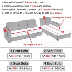 Velvet Sofa Cover adequado para braço em forma de L, estendido e mais grosso, H - Wolf Magazine