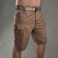 Calções de carga multibolso impermeáveis para homens, calças curtas táticas, secagem rápida, roupas ao ar livre, caça, pesca, verão na internet