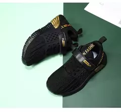 Tênis de malha antiderrapante infantil, sapatos casuais para meninos, moda infantil, tênis, primavera, 2022 na internet