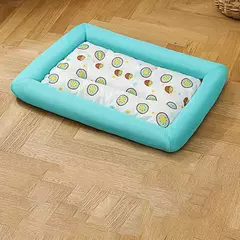 Madden verão resfriamento pet gato cama almofada de gelo cão dormir tapete quadrado para filhote de cachorro cães gatos canil para animais de estimação qualidade superior fresco frio - comprar online
