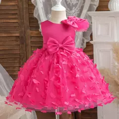 Vestidos de lantejoulas princesa feminina, vestido de batismo, festa de casamento infantil, Natal, vestido novo de luxo, 2022 - loja online