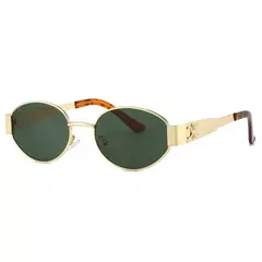 Óculos de sol ovais para homens e mulheres, óculos redondos, UV400 Drive, óculos ao ar livre, unissex, retro, punk, design de moda, unissex, na moda na internet