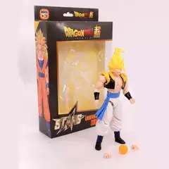 Imagem do Dragon Ball SHF Goku Vegeta Figura de ação Super Saiyan Gogeta Dbz Estatueta Coleção de PVC Modelo Brinquedos para Crianças Presentes
