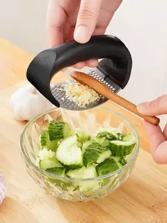 Triturador De Imprensa De Alho De Aço Inoxidável, Mincer Manual, Ferramenta De Corte, Ferramentas De Frutas Vegetais, Acessórios De Cozinha, Gadget - Wolf Magazine