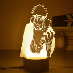 Naruto anime figuras de ação luz noturna mangá boruto itachi akatsuki quarto lâmpada crianças uzumaki namikaze minato presente brinquedos - comprar online
