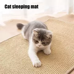 Protetor de móveis gato arranhando post esteira sisal natural para afiar unhas escalada árvore maca esteira gato scratch board na internet