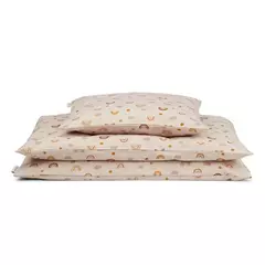Conjunto de cama de algodão orgânico para meninos e meninas adolescentes, capas de edredão, fronhas, crianças, roupa de cama, impresso, crianças, lençol, 3 tamanhos, 2 peças - loja online
