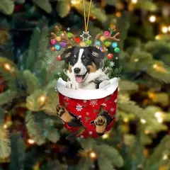 1 pçs enfeites de natal pendurado decoração presente bonito cão natal família pendurado árvore dos desenhos animados produto pingente personalizar h0o1 - Wolf Magazine
