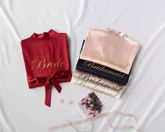 Vestido de dama de honra para mulheres, roupão sexy, roupão curto, quimono casual, design de flores, tamanho m, l, xl na internet