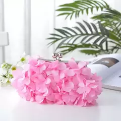 Bolsa de embreagem floral para mulheres, bolsa de casamento para noivas e senhoras, 8 cores, branco, azul, roxo, sacos de flores de noite - loja online