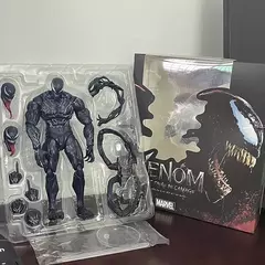 Imagem do Venom 2 Venom: Deixe ser carnage figura de ação modelo brinquedos conjunta boneca móvel coleção presente de ano novo para criança