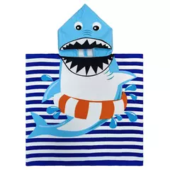 Imagem do Roupão com capuz unicórnio para bebês, toalha de praia para crianças, capa sereia para crianças, roupa de banho para bebês