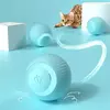 Gato inteligente rolando bola brinquedos recarregável gato brinquedos bola de movimento auto-movimento gatinho brinquedos para interior interativo jogando 2024 4