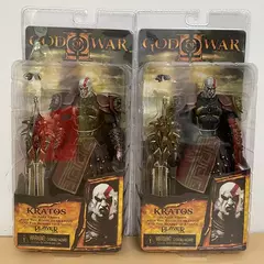Figura de ação NECA God of War, Fantasma de Sparta Kratos em Ares Armadura com Lâminas, Boneca Articular Móvel, Modelo de Brinquedos, Presente - loja online