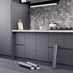 Self-Adhesive Marble Vinyl Wallpaper, PVC, impermeável adesivos de parede, Papel de contato, DIY, banheiro, cozinha, armário, bancadas - loja online