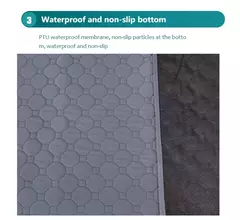 Reutilizável cão xixi almofada cobertor absorvente fralda lavável filhote de cachorro almofada de treinamento pet cama urina esteira para animal de estimação capa de assento de carro suprimentos para animais de estimação - Wolf Magazine