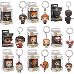 Funko pop demeneror hermione luna lovegood dobby snape ron ginny magia escola fawkes hedwig modelo bonecas figura de ação chaveiro