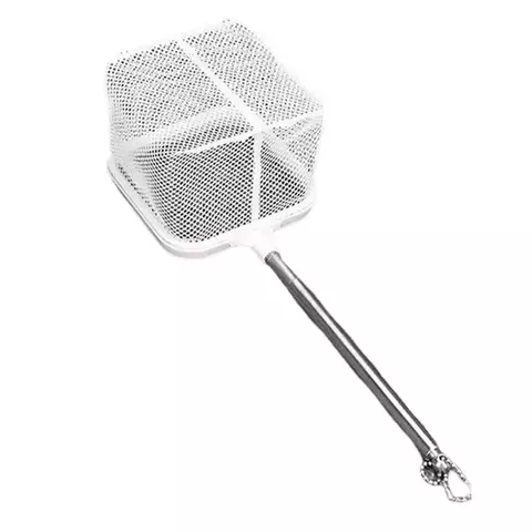 Aquário Praça Rede de pesca com ventosa Cabo longo extensível, Equipamento de pesca para pegar peixes, tanque de camarão, suprimentos limpos