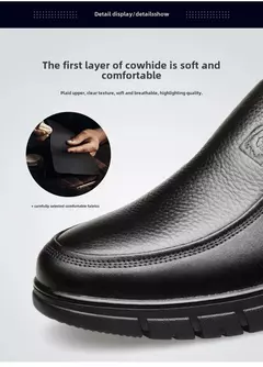 Sapatos casuais de couro genuíno para homens plataforma plana sapatos de caminhada ao ar livre mocassins tênis respiráveis sapatos feitos à mão - loja online