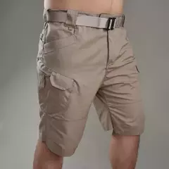 Calções de carga multibolso impermeáveis para homens, calças curtas táticas, secagem rápida, roupas ao ar livre, caça, pesca, verão - Wolf Magazine