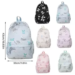 Mochila viagem para mulheres meninas mochila capacidade mochila escolar mochila adorável com estampa urso