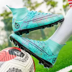 Imagem do Original AG/TF Sapatos de futebol para homens, Treinamento Profissional Chuteiras Sneaker, Calçado Esportivo para Crianças, Grass Field Boots