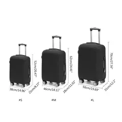 Capa Elástica Bagagem Mala De Viagem Protetor Mala Capa Protetora Bagagem Trolley Capa Poeira Fit para 18-28'' - loja online