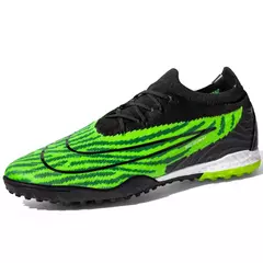 Botas de campo de futebol profissional para homens, tênis de futsal, tênis de tornozelo ao ar livre na internet