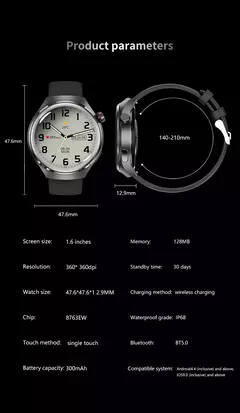 Huawei Watch 4 Pro Smartwatch para Homens, Tela HD, 360x360, Frequência Cardíaca, Chamada Bluetooth, IP68 Impermeável, Açúcar no Sangue, Novo - Wolf Magazine
