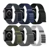 Pulseira de Nylon Ajustável para Apple Watch, Banda Ultra 2, Pulseira Elástica para iWatch Series 9, 8, 7, 6, 5, 4, 49mm, 45mm, 41mm, 44mm, 42 milímetros, 38 milímetros
