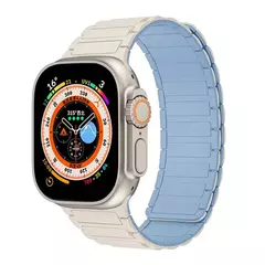 Pulseira Desportiva Magnética para Apple Watch, Pulseira de Silicone, Série iWatch, Ultra 2, 9, 8, 7, 6, 5, 4, 49mm, 45mm, 44mm, 42mm, 38 milímetros, 40 milímetros, 41 milímetros - Wolf Magazine
