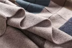 Imagem do Suéter de malha sem mangas masculino, colete jacquard casual para negócios, plus size 6XL 7XL 8XL, primavera e outono 2022