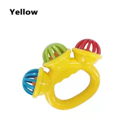 Bebê recém-nascido chocalho bola brinquedos, segurando a mão Bell, brinquedos sensoriais, materiais de segurança para crianças, 0-24 meses, 4pcs