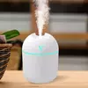 250ML USB Mini Umidificador de Ar Aroma Difusor Óleo Essencial Para Casa Carro Ultrasonic Mudo Névoa Criador Difusor com Lâmpada Cor LED