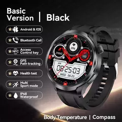 Imagem do Huawei Sports Smartwatch impermeável para homens, 1.85 "tela AMOLED, bússola GPS NFC, chamada Bluetooth, novo Smartwatch, 2022