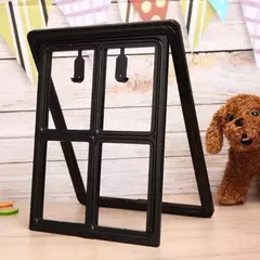 Porta de tela para animais de estimação, porta com fechadura para gato, porta de plástico para cães de estimação, à prova de mosquitos, janela de segurança, portão de aba, cerca para cães - loja online