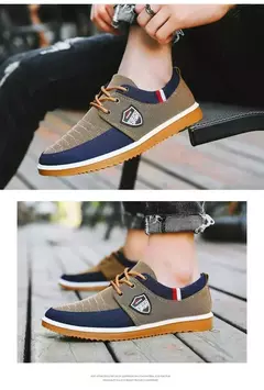 2025-sapatos casuais masculinos mocassins de trabalho vulcanizados malha leve homem sapatos esportivos sapatos de lona para homem/zapatos para hombres - Wolf Magazine