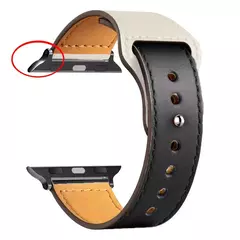 Pulseira de couro para Apple Watch Band, Sport Loop Bracelet, Ultra 2, 49mm, 44mm, 40mm, 38mm, 42mm, iWatch Series 9, 8, 7, 3, 4, 5, 6, SE, 41 milímetros, 45 milímetros - Wolf Magazine