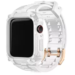 Capa e Pulseira de Silicone Apple Watch com Capa Protetora de Tela, Strap Robusto, Ultra 2, Série 9, 8, 7, 40mm, 41mm, 44mm, 45mm, 49mm - comprar online
