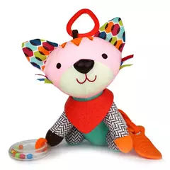 Brinquedos de pelúcia chocalho recheado para bebê, cama de animais pendurados, brinquedos infantis móveis, carrinho de 0 a 6 meses - loja online