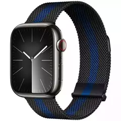 Correia para Apple Watch Band, Pulseira Milanese, Cinto de Metal, 45mm, 44mm, 42mm, Ultra 49mm, 38mm, 40mm, 41mm, iWatch Series 9, 8, 7, 6, 5, 3, SE - loja online