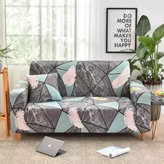 Tampa colorida elástica do sofá para a sala de estar, tudo incluído, poeira-prova, antiderrapagem, tampa universal do sofá, tampas do sofá, 1, 2, 3, 4 Seater na internet
