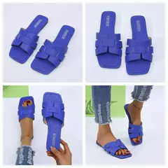 Sandálias femininas de praia ao ar livre, chinelos femininos, slides de design de marca, sapatos de luxo, verão, tendência, tamanho grande, 43, 2024 na internet