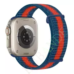 Correia de Nylon Loop para Apple Watch Band, Smart Belt Bracelet, iWatch Ultra, 40mm, 44mm, 45mm, 42mm, 41mm, 38mm, 49mm, 8, 7, 6, SE, 5, 4, 3 - comprar online