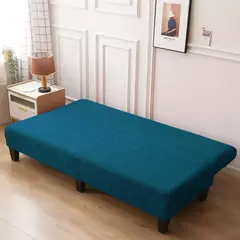 Tampa do sofá-cama impermeável para sala de estar, sofá dobrável sem braços, Stretch Couch Covers, Thick Poltrona Protector - loja online