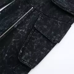 Jeans soltos de cintura média para mulheres, Único e elegante, Moda, Novo estilo - loja online