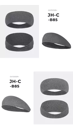 Elastic Absorbent Sports Headband para homens e mulheres, bandagem de cabelo, suor, corrida, fitness, ciclismo, corrida, tênis, ioga, academia na internet