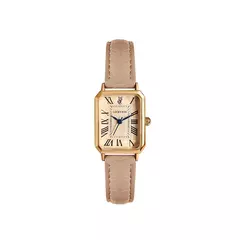 Relógios casuais com mostrador digital para mulheres, pulseira de couro quadrada relógio elegante relógio de pulso de quartzo presente retrô - comprar online