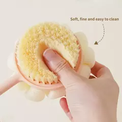 Dois Lados Chuveiro Corpo Silicone Escova, Punho Longo, Banho Wash, Massagem De Banho, Esfoliante De Volta Do Corpo, Suprimentos De Banho - Wolf Magazine